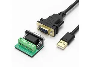 USB to RS422 RS485 Serial Port Converter Adapter Cable with FTDI Chip Supports Windows 11 10 8 7 XP Mac -10 Feet USB to RS422 RS485 Serial Port Converter Adapter Cable with FTDI Chip Supports Windows 11 10 8 7 XP Mac -10 Feet