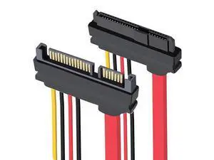 SAS Cable SFF-8482 SAS 29 Pin to SATA 22Pin Hard Disk Drive Raid Extension Cable Unidirectional (No Integrated Chips) with 22 Pin SATA Power Port (10cm) SAS Cable SFF-8482 SAS 29 Pin to SATA 22Pin Hard Disk Drive Raid Extension Cable Unidirectional (No Integrated Chips) with 22 Pin SATA Power Port (10cm)