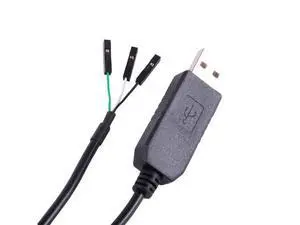 FT232RL USB to TTL Serial 3.3V Adapter Cable with 3 Pin 0.1 inch Pitch Male Socket Header UART IC FT232RL Chip for Windows 10 8 7 Linux MAC OS (Logic 3.3v Level) FT232RL USB to TTL Serial 3.3V Adapter Cable with 3 Pin 0.1 inch Pitch Male Socket Header UART IC FT232RL Chip for Windows 10 8 7 Linux MAC OS (Logic 3.3v Level)