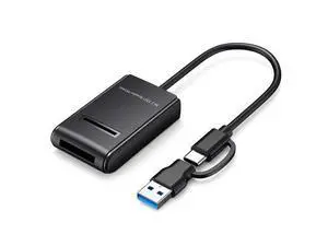 USB 3.0 USB-C Type-C & Type-A Dual Connector to NVME M-Key M.2 SATA SSD Docking Horizontal External Cable 10Gbps Enclosure RTL9210B Chipset USB 3.0 USB-C Type-C & Type-A Dual Connector to NVME M-Key M.2 SATA SSD Docking Horizontal External Cable 10Gbps Enclosure RTL9210B Chipset