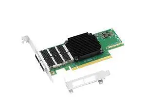 PCle x16 Dual-Port Fiber 200G QSFP56 Ethernet Network Adapter Compatible with Mellanox connectX-6 Ex Based PCle x16 Dual-Port Fiber 200G QSFP56 Ethernet Network Adapter Compatible with Mellanox connectX-6 Ex Based