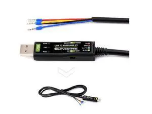 USB to RS485 /RS232 Converter Board, Original FT232RNL Chip Stable Transmission, Onboard Power and Signal Indicators, Supports Mac Linux Android Win11/10/8.1/8/7,etc. USB to RS485 /RS232 Converter Board, Original FT232RNL Chip Stable Transmission, Onboard Power and Signal Indicators, Supports Mac Linux Android Win11/10/8.1/8/7,etc.