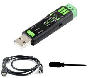 USB to RS485 / RS232 Serial Converter Adapter Adopt Original FT232RNL Chip, Onboard TVS, Self-Recovery Fuse etc. Protection Circuits, Support Mac, Linux, Android, Win11/10/8.1/8/7 Multi-OS USB to RS485 / RS232 Serial Converter Adapter Adopt Original FT232RNL Chip, Onboard TVS, Self-Recovery Fuse etc. Protection Circuits, Support Mac, Linux, Android, Win11/10/8.1/8/7 Multi-OS