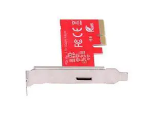 PCI-E 3.0 Express 4.0 x4 to Oculink External SFF-8612 SFF-8611 Host Adapter for PCIe SSD with Bracket PCI-E 3.0 Express 4.0 x4 to Oculink External SFF-8612 SFF-8611 Host Adapter for PCIe SSD with Bracket