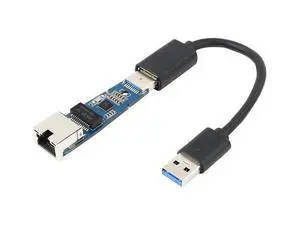 USB 3.2 Gen 1 to Gigabit Ethernet Converter, USB to Ethernet Adapter with 10/100/1000Mbps Network Standard, RTL8153 Controller, Support Win10/8.1/8/7/Mac/Linux/Android, Driver Free, Plug and Play USB 3.2 Gen 1 to Gigabit Ethernet Converter, USB to Ethernet Adapter with 10/100/1000Mbps Network Standard, RTL8153 Controller, Support Win10/8.1/8/7/Mac/Linux/Android, Driver Free, Plug and Play