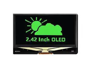 2.42inch OLED Display Module - 128x64 Resolution, SPI/I2C Communication, Compatible with Raspberry Pi, Arduino, SSD1309 Driver Chip (Green) 2.42inch OLED Display Module - 128x64 Resolution, SPI/I2C Communication, Compatible with Raspberry Pi, Arduino, SSD1309 Driver Chip (Green)