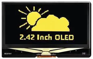 2.42inch OLED Display Module - 128x64 Resolution, SPI/I2C Communication, Compatible with Raspberry Pi, Arduino, SSD1309 Driver Chip (Yellow) 2.42inch OLED Display Module - 128x64 Resolution, SPI/I2C Communication, Compatible with Raspberry Pi, Arduino, SSD1309 Driver Chip (Yellow)