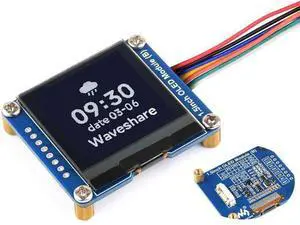 1.5inch OLED Display Module for Raspberry Pi/for Arduino/STM32, 128×128 Resolution Black/White Two Display Colors OLED with SH1107 Driver, SPI / I2C Communication 1.5inch OLED Display Module for Raspberry Pi/for Arduino/STM32, 128×128 Resolution Black/White Two Display Colors OLED with SH1107 Driver, SPI / I2C Communication