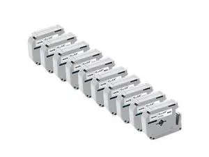 10 Pack 12mm Label Tape Compatible with MK231 MK631 MK131 PT70 PT80 Printer(10PK Black on White) 10 Pack 12mm Label Tape Compatible with MK231 MK631 MK131 PT70 PT80 Printer(10PK Black on White)