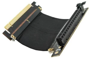 PCI-E Express X16 Riser Extend Card with High Speed Flex Cable(5cm 90Degree) PCI-E Express X16 Riser Extend Card with High Speed Flex Cable(5cm 90Degree)