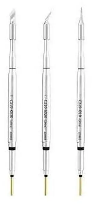 Compatible with Aixun C210 C245 C115 Soldering Iron Tips T12 Station Handle For JBC T210 T245 T115 Original Sugon T26 T26D T3A T3B Kit(Ultra C210 3PCS) Compatible with Aixun C210 C245 C115 Soldering Iron Tips T12 Station Handle For JBC T210 T245 T115 Original Sugon T26 T26D T3A T3B Kit(Ultra C210 3PCS)