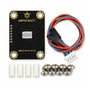 Gravity: MiCS-4514 Multi-Gas Sensor Module for Arduino / ESP32 / Raspberry Pi | I2C MEMS Air Quality Sensor Detects CO NO2 NH3 Alcohol H2 CH4 | Built-in Algorithm ppm Output for DIY IoT Projects Gravity: MiCS-4514 Multi-Gas Sensor Module for Arduino / ESP32 / Raspberry Pi | I2C MEMS Air Quality Sensor Detects CO NO2 NH3 Alcohol H2 CH4 | Built-in Algorithm ppm Output for DIY IoT Projects