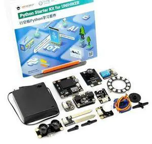 Python Starter Kit for UNIHIKER M10 (Board Not Included) | 15 Structured Lessons for STEM | Learn AI & IoT Programming | with Solderless Plug-and-Play Sensors Python Starter Kit for UNIHIKER M10 (Board Not Included) | 15 Structured Lessons for STEM | Learn AI & IoT Programming | with Solderless Plug-and-Play Sensors