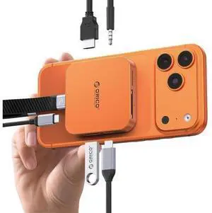 10Gbps Magnetic M.2 Docking Station, 8-in-1 USB C HUB & M.2 2230 NVMe Enclosure with HDMI 4K@60Hz,SD/TF, USB-A&C 3.2, 100W PD, AUX, USBC Dock for iPhone 17/16/15 Pro/Pro Max 10Gbps Magnetic M.2 Docking Station, 8-in-1 USB C HUB & M.2 2230 NVMe Enclosure with HDMI 4K@60Hz,SD/TF, USB-A&C 3.2, 100W PD, AUX, USBC Dock for iPhone 17/16/15 Pro/Pro Max