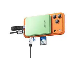 10Gbps USB C Hub with NVMe M.2 SSD Enclosure ProRes Recording for iPhone 17/16/15 Pro/Max/Plus with PD 100W TF/SD Card Slot for 2230-2280 SSDs B+M M-Key Diskless AP80F Green 10Gbps USB C Hub with NVMe M.2 SSD Enclosure ProRes Recording for iPhone 17/16/15 Pro/Max/Plus with PD 100W TF/SD Card Slot for 2230-2280 SSDs B+M M-Key Diskless AP80F Green