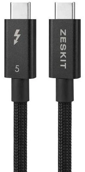 Certified Thunderbolt 5 Cable 120Gbps 240W, 0.8m Braided Certified Thunderbolt 5 Cable 120Gbps 240W, 0.8m Braided