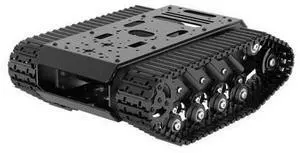 Robot Tracked Tank Car Chassis with Encoder DC Motor, Suspension Shock Absorption Chassis Car Full-Metal Robotic Moving Platform Track for Arduion RPi Microb Jetson Python DIY Smart Robot Maker Robot Tracked Tank Car Chassis with Encoder DC Motor, Suspension Shock Absorption Chassis Car Full-Metal Robotic Moving Platform Track for Arduion RPi Microb Jetson Python DIY Smart Robot Maker