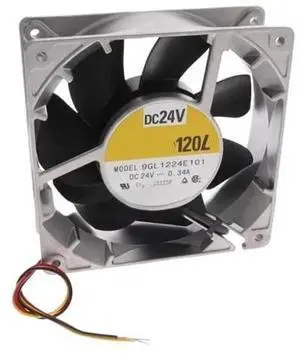 9GL1224E101 24VDC Fan 119X119X38mm 8.16W 3wire 3100RPM 9GL1224E101 24VDC Fan 119X119X38mm 8.16W 3wire 3100RPM