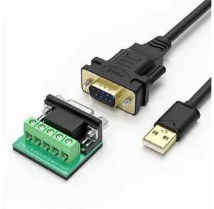 USB to RS485/RS422 Serial Port Converter Adapter Cable with FTDI Chip Supports Windows 11 10 8 7 XP Mac 6 Feet USB to RS485/RS422 Serial Port Converter Adapter Cable with FTDI Chip Supports Windows 11 10 8 7 XP Mac 6 Feet