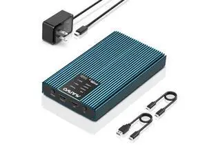 NVMe RAID Enclosure Dual Bay M.2 PCIe NVMe SSD Reader with RAID 0/1/PM/JBOD, USB 3.2 GEN2x2 Type-C 20Gbps Speed, 16TB Capacity (K2022R) NVMe RAID Enclosure Dual Bay M.2 PCIe NVMe SSD Reader with RAID 0/1/PM/JBOD, USB 3.2 GEN2x2 Type-C 20Gbps Speed, 16TB Capacity (K2022R)