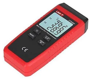 Industrial Thermometer UT320D Digital Thermometer : Mini Dual Thermocouple Type K J High Temperature Meter -50 to 1200 Tester Industrial Thermometer UT320D Digital Thermometer : Mini Dual Thermocouple Type K J High Temperature Meter -50 to 1200 Tester
