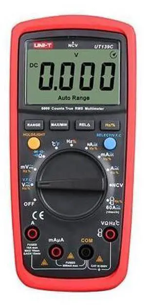 Multimeter clamp Meter UT139A UT139B UT139C UT139D UT139E UT139S True RMS Digital Multimeter MAX/MIN/REL Modes Auto/Manual Ranges Selectable(UT139C) Multimeter clamp Meter UT139A UT139B UT139C UT139D UT139E UT139S True RMS Digital Multimeter MAX/MIN/REL Modes Auto/Manual Ranges Selectable(UT139C)