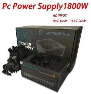 Miner Power Supply 1800W Rated Power Supply Bitcoin Miner PC Power Supply 95% High Efficiency For BTC Bitcoin ETH Miner Miner Power Supply 1800W Rated Power Supply Bitcoin Miner PC Power Supply 95% High Efficiency For BTC Bitcoin ETH Miner
