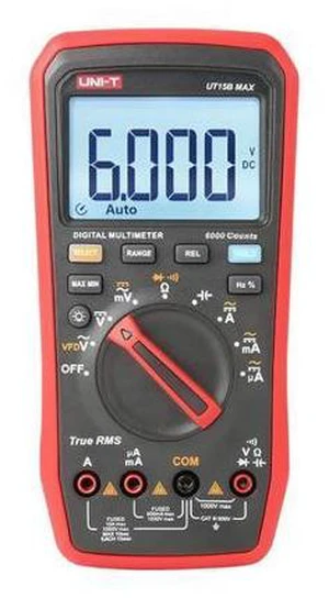 UT15B UT17B UT18B Max VFD Multimeter Digital Ammeter Voltmeter Resistance Capacitance Frequency Duty Cycle Multi Meter(UT15B Max) UT15B UT17B UT18B Max VFD Multimeter Digital Ammeter Voltmeter Resistance Capacitance Frequency Duty Cycle Multi Meter(UT15B Max)
