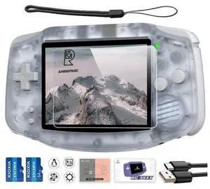 RG34XX Retro Handheld Game Console, 3.4 Inch IPS Screen, 64GB Storage, 5532 Pre-Installed Games, WiFi, HDMI (RG34XX-Glacier) RG34XX Retro Handheld Game Console, 3.4 Inch IPS Screen, 64GB Storage, 5532 Pre-Installed Games, WiFi, HDMI (RG34XX-Glacier)