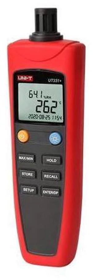 Digital Thermometer Hygrometer UT331+ UT332+ Handheld Temperature Humidity Meter for Factories Detector (UT331+) Digital Thermometer Hygrometer UT331+ UT332+ Handheld Temperature Humidity Meter for Factories Detector (UT331+)