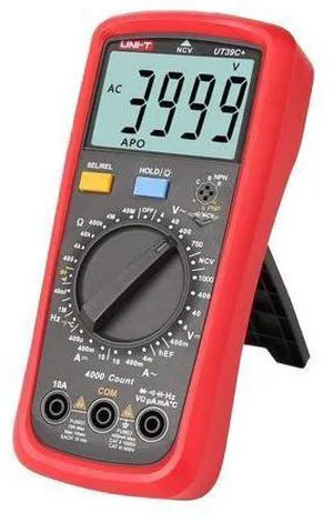 UT39C+ Digital Multimeter Auto Range with LCD Backlight Data Hold Multimetro Tester (UT39C+) UT39C+ Digital Multimeter Auto Range with LCD Backlight Data Hold Multimetro Tester (UT39C+)