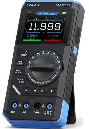 DST-210 and DST-201 3-in-1 Digital Multimeter Oscilloscope 19999 Counts Portable Automotive Oscilloscope Electrical Tool(DST-210) DST-210 and DST-201 3-in-1 Digital Multimeter Oscilloscope 19999 Counts Portable Automotive Oscilloscope Electrical Tool(DST-210)