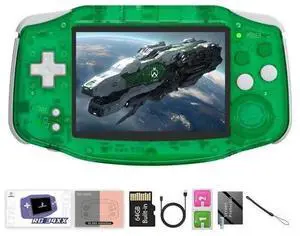 RG34XX Retro Handheld Game Consoles Classic Retro Gaming Console 64G Card Preloaded Games 5000+ rg34xx Portable Gaming Console Linux 64-bit 3500mAh Battery WiFi Bluetooth HD and TV Output Green RG34XX Retro Handheld Game Consoles Classic Retro Gaming Console 64G Card Preloaded Games 5000+ rg34xx Portable Gaming Console Linux 64-bit 3500mAh Battery WiFi Bluetooth HD and TV Output Green