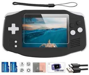 RG34XX Retro Handheld Game Console, RG 34XX 3.4 Inch IPS Screen Retro Gaming Console , 5532 Pre-Installed Games, Linux 64-bit WiFi, HDMI and Output 3500mAh RG34XX Retro Handheld Game Console, RG 34XX 3.4 Inch IPS Screen Retro Gaming Console , 5532 Pre-Installed Games, Linux 64-bit WiFi, HDMI and Output 3500mAh