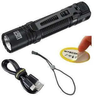 EDC31 3500 Lumen EDC Flashlight, USB-C Rechargeable, Compact, High Lumen with Clip, Lanyyard, Sliding Lock Switch Sticker EDC31 3500 Lumen EDC Flashlight, USB-C Rechargeable, Compact, High Lumen with Clip, Lanyyard, Sliding Lock Switch Sticker