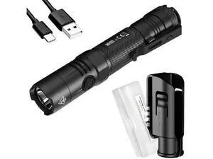 MH10 v2 Rechargeable Flashlight, 1200 Lumen LED USB-C Fast Charging Side Switch Compact for EDC Pocket Carry with LumenTac Organizer MH10 v2 Rechargeable Flashlight, 1200 Lumen LED USB-C Fast Charging Side Switch Compact for EDC Pocket Carry with LumenTac Organizer