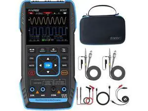 2C53T Upgraded Handheld Oscilloscope, 50MHz Bandwidth, 3IN1 Digital Oscilloscope Multimeter DDS Generator, 250MS/s Sampling Rate, 19999 Counts, Voltage, Current, Capacitor, Resistor, Diode Test 2C53T Upgraded Handheld Oscilloscope, 50MHz Bandwidth, 3IN1 Digital Oscilloscope Multimeter DDS Generator, 250MS/s Sampling Rate, 19999 Counts, Voltage, Current, Capacitor, Resistor, Diode Test