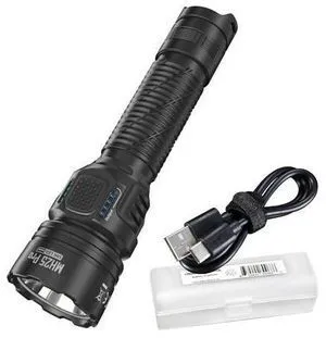 MH25 Pro 770 Yard Long Throw Flashlight, 3300 Lumen USB-C Rechargeable Compact Duty Work Light with Lumentac Organizer MH25 Pro 770 Yard Long Throw Flashlight, 3300 Lumen USB-C Rechargeable Compact Duty Work Light with Lumentac Organizer
