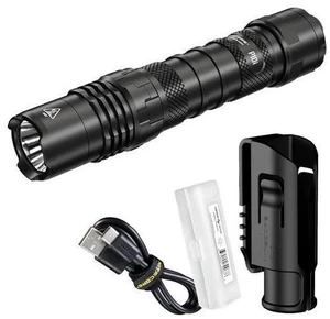 P10i 1800 Lumen USB-C Rechargeable Tactical Flashlight, Strobe Ready with LumenTac Organizer P10i 1800 Lumen USB-C Rechargeable Tactical Flashlight, Strobe Ready with LumenTac Organizer