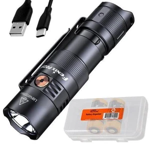 PD25R 800 Lumen USB Rechargeable EDC Flashlight with 2X ARB-L16 and LumenTac Organizer PD25R 800 Lumen USB Rechargeable EDC Flashlight with 2X ARB-L16 and LumenTac Organizer