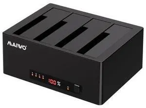 4 Bay Hard Drive Docking Station Cloner for 2.5 3.5 Inch SATA HDD SSD, USB 3.0 5Gbps Speed with UASP, 96TB Capacity, External HDD Duplicator Reader 4 Bay Hard Drive Docking Station Cloner for 2.5 3.5 Inch SATA HDD SSD, USB 3.0 5Gbps Speed with UASP, 96TB Capacity, External HDD Duplicator Reader