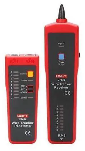 Cable and Network Tester UT682 UT682D Wire Tracker Toner Probe Telephone Line Network Cable Ethernet LAN Tester Calibration Detector Line Finder(UT682) Cable and Network Tester UT682 UT682D Wire Tracker Toner Probe Telephone Line Network Cable Ethernet LAN Tester Calibration Detector Line Finder(UT682)