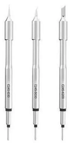 Compatible with Aixun C210 C245 C115 Soldering Iron Tips T12 Station Handle For JBC T210 T245 T115 Original Sugon T26 T26D T3A T3B Kit(Nano C245 3PCS) Compatible with Aixun C210 C245 C115 Soldering Iron Tips T12 Station Handle For JBC T210 T245 T115 Original Sugon T26 T26D T3A T3B Kit(Nano C245 3PCS)