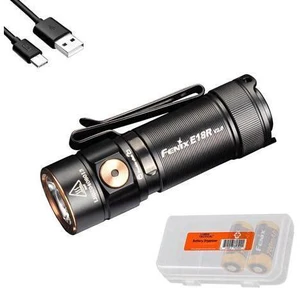 E18R V2.0 1200 Lumens EDC USB-C Rechargeable Flashlight with 2X Power Sources and a Lumentac Organizer E18R V2.0 1200 Lumens EDC USB-C Rechargeable Flashlight with 2X Power Sources and a Lumentac Organizer