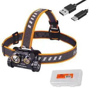 HM65R Rechargeable Headlamp, 1400 Lumens Dual Beam LED HeadLamp with USB-C Charging, IP68 Waterproof, Lightweight Design for Running, Hiking, Camping, and Work, with Lumentac Organizer HM65R Rechargeable Headlamp, 1400 Lumens Dual Beam LED HeadLamp with USB-C Charging, IP68 Waterproof, Lightweight Design for Running, Hiking, Camping, and Work, with Lumentac Organizer