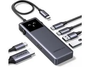 UGREEN Uno 6 in 1 USB-C Hub with 10Gbps USB-C & USB-A Data Ports 4K@60Hz HDMI for MacBook Pro/Air, iPad Pro, Surface, XPS, Thinkpad and More. UGREEN Uno 6 in 1 USB-C Hub with 10Gbps USB-C & USB-A Data Ports 4K@60Hz HDMI for MacBook Pro/Air, iPad Pro, Surface, XPS, Thinkpad and More.