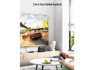 UGREEN 2 in 1 Out 4K HDMI USB Switch with 3 in 1 Out HDMI Switch UGREEN 2 in 1 Out 4K HDMI USB Switch with 3 in 1 Out HDMI Switch