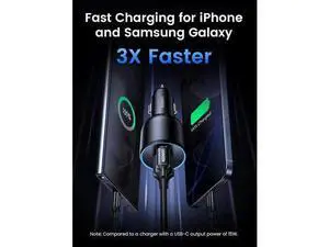 UGREEN 130W Dual USB C Car Charger Adapter, PD 100W+30W Fast Charging Car Charger for iPhone 17/16/15 Series, Galaxy S24 Ultra, iPad, MacBook UGREEN 130W Dual USB C Car Charger Adapter, PD 100W+30W Fast Charging Car Charger for iPhone 17/16/15 Series, Galaxy S24 Ultra, iPad, MacBook