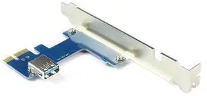PCIe 1X to 4 PCIe 16X Expansion Riser Card, Multi-GPU Mining Adapter Card for BTC Mining Rig PCIe 1X to 4 PCIe 16X Expansion Riser Card, Multi-GPU Mining Adapter Card for BTC Mining Rig