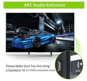 DAC Audio Converter ARC Audio Extractor HDMI-compatible Optical SPDIF Coaxial to Analog 3.5mm Digital to Analog Audio Converter(A) DAC Audio Converter ARC Audio Extractor HDMI-compatible Optical SPDIF Coaxial to Analog 3.5mm Digital to Analog Audio Converter(A)